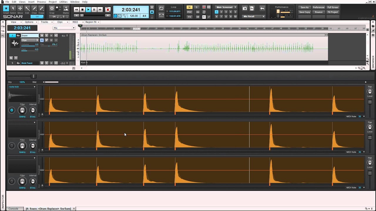 Layering Samples