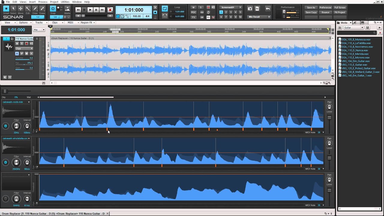 Creating Percussion from a Melody