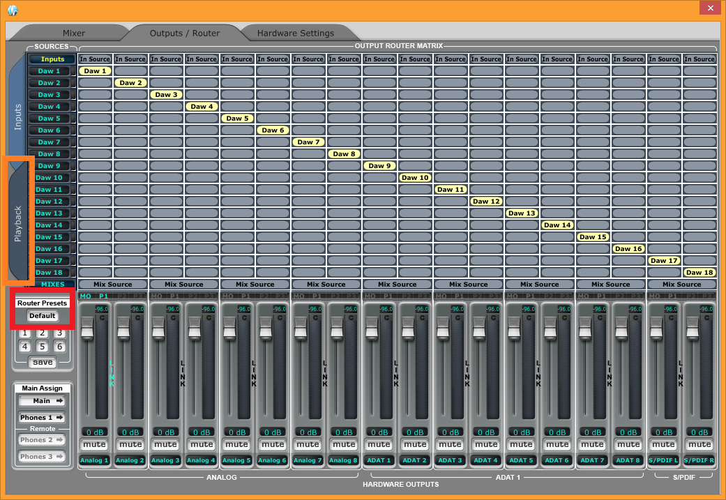 Presonus Universal Control