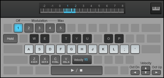 Keyboard Virtual Controller