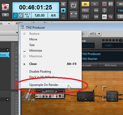 Upsample On Render