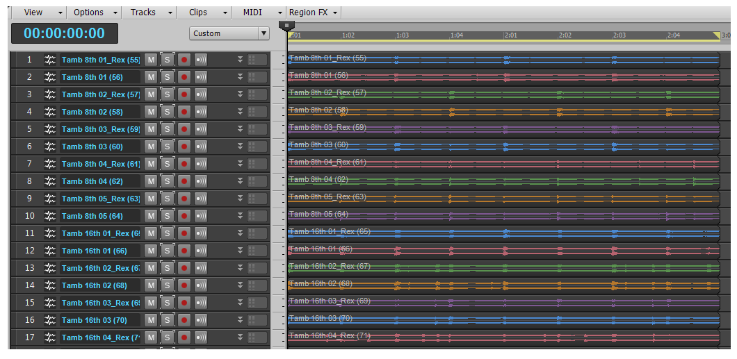 EDM Percussion Loop Library