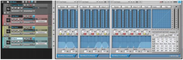Multiband Processing Track Templates 2