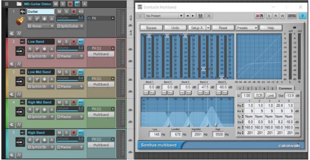 Multiband Processing Track Templates 3