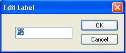 Edit the label