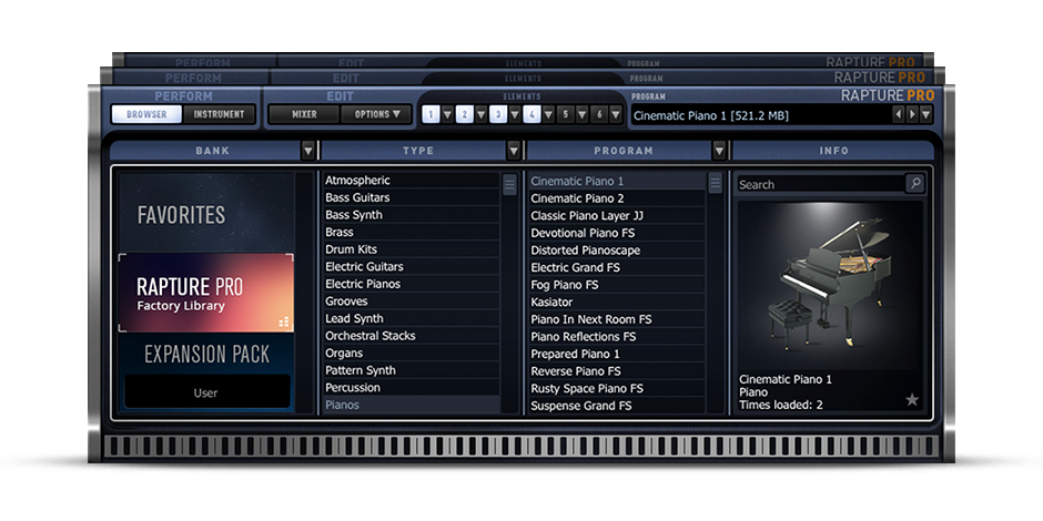 Rapture Pro Browser