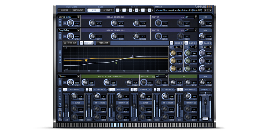 Rapture Pro Mixer