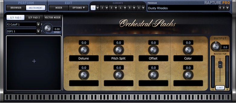 orchestral stacks