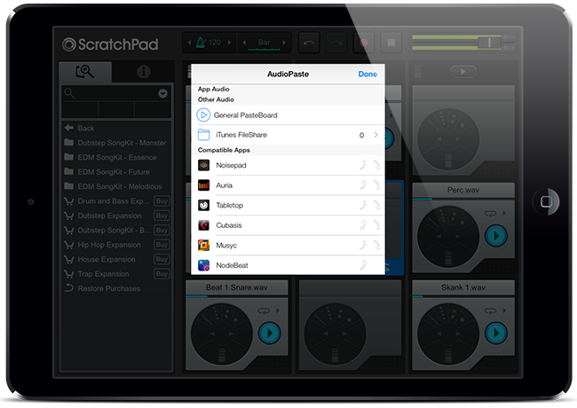 AudioPaste
