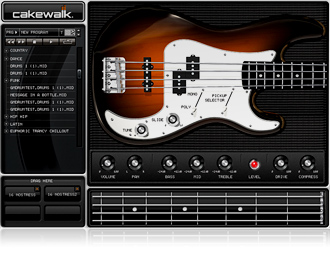 Virtual Bass Guitar