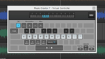Music Creator 7 - Onscreen Virtual Controller