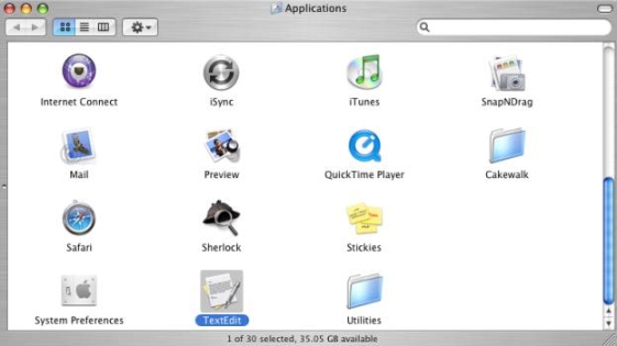Applications Folder