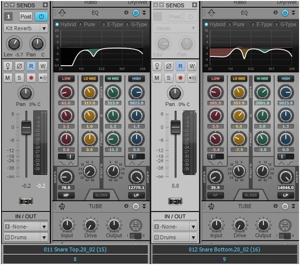 ProChannel EQ Snare Image