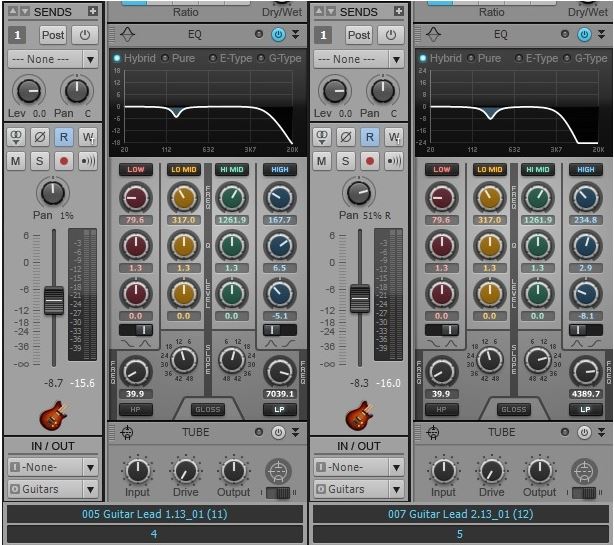ProChannel EQ Lead Guitars Image