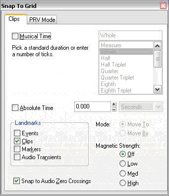 Snap to Grid