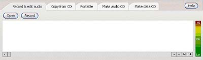 Record and Edit Audio Tab