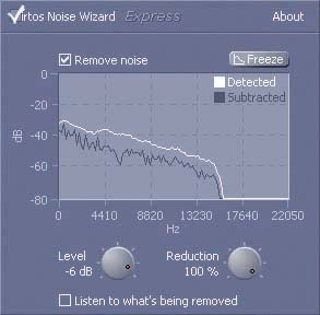 De-noise express effect