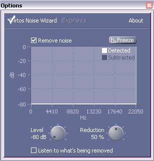 Remove noise