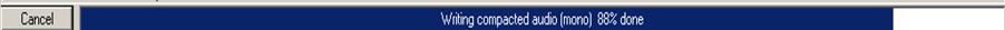 Save status bar