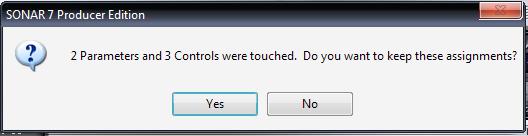 ACT Confirmation Dialog