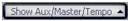 Aux/Master/Tempo