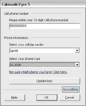 phone presets